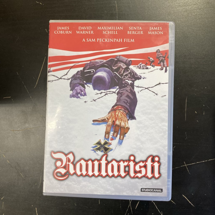 Rautaristi DVD (VG+/M-) -sota-